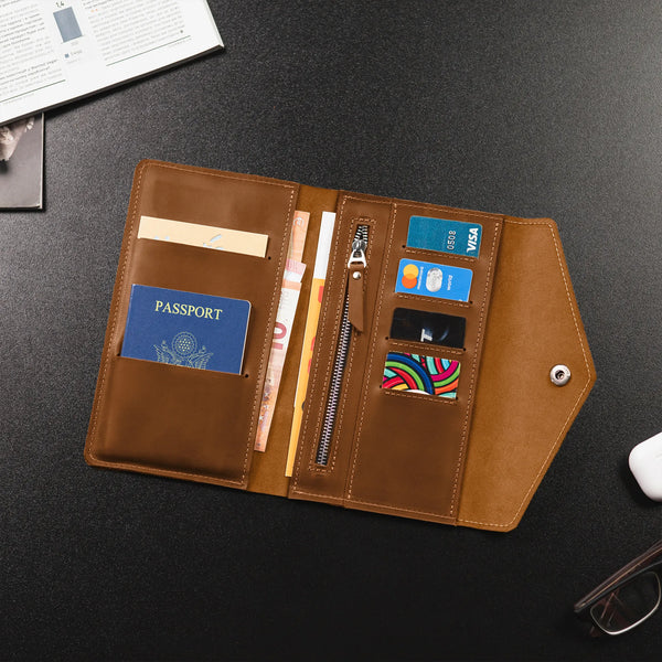 Passport Holder with Card Slots