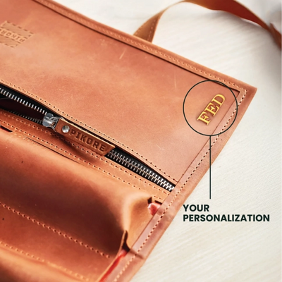 Waxed Canvas Knife Roll