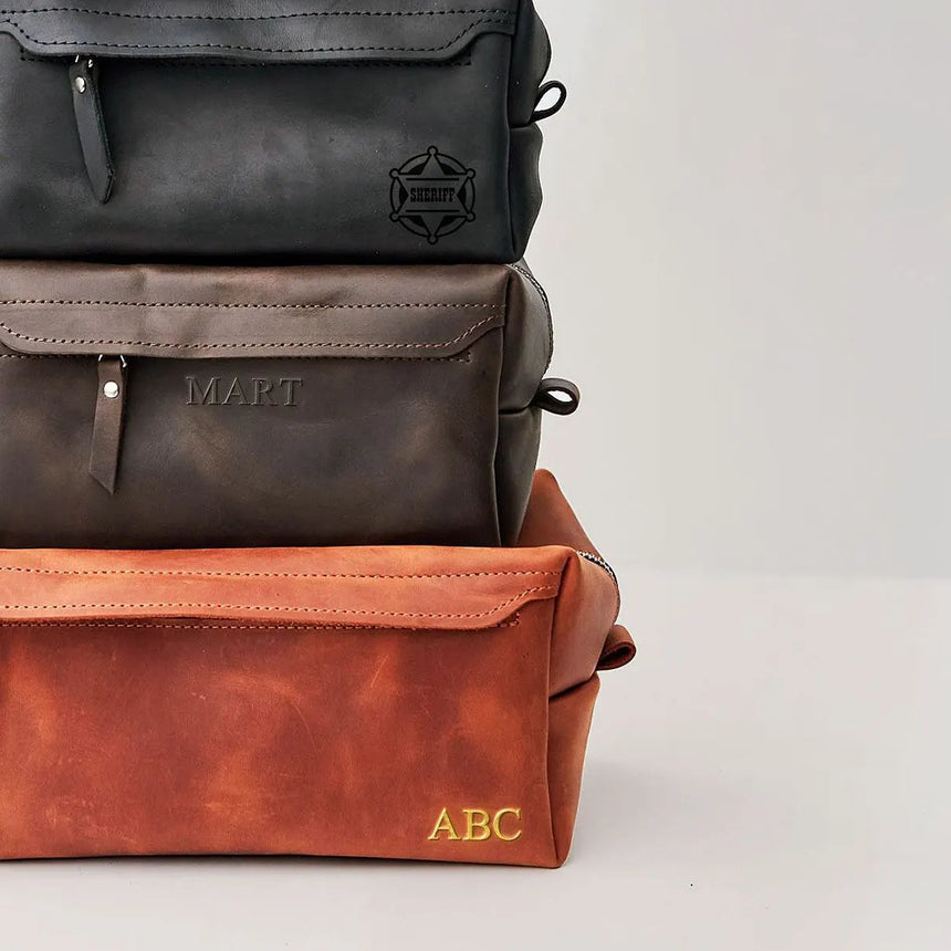 Personalized Pikore leather bags