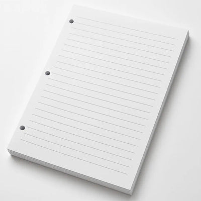 Refill Lined Binder Paper – 100 Pages