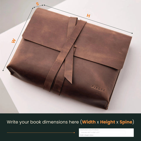 Leather Book Sleeve