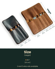 Chefs Knife Roll — Premium Personalized Handmade Leather Roll Bag | Pikore