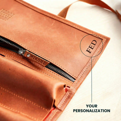 Waxed Canvas Knife Roll