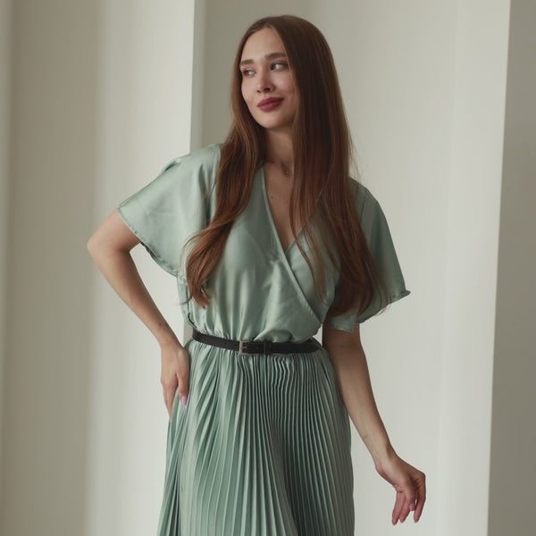 Thin Black Belt for Dress