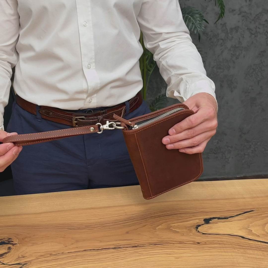 Leather Passport Wallet