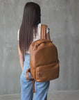 Leather Backpack for Women