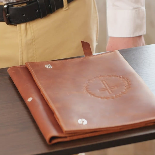 Leather Bible Cover