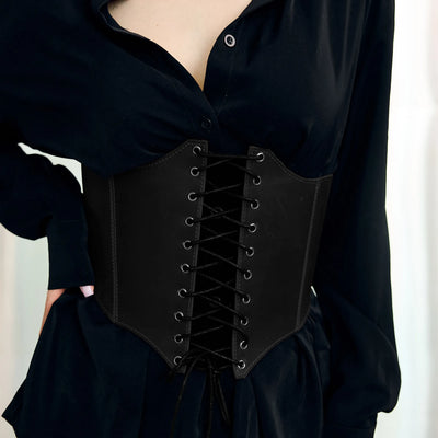 Real Leather Corset
