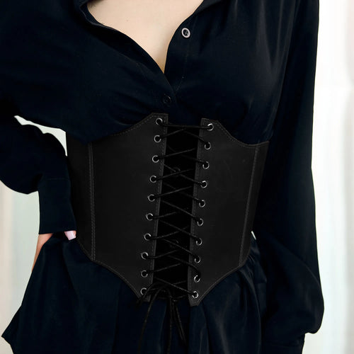 Real Leather Corset