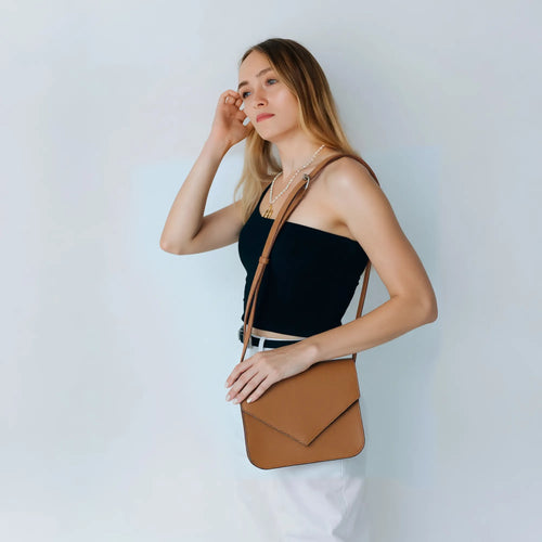 Real Leather Crossbody Bag