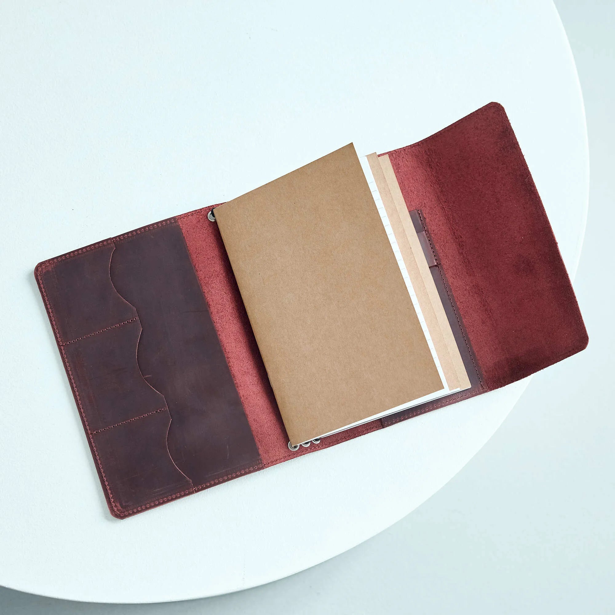 Refillable Leather Journal