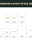 Refillable Notebook Size Banner
