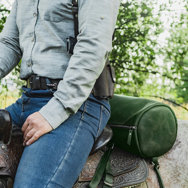 Saddle Pouch Green