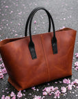 Personalized Leather Tote
