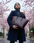 Womens Leather Tote Bag