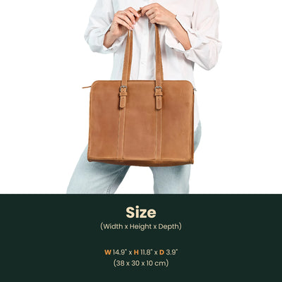 Shoulder Tote Size Banner