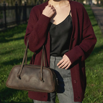 Leather Shoulder Bag