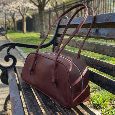 Burgundy Leather Bag