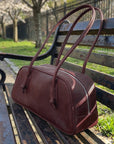 Burgundy Leather Bag