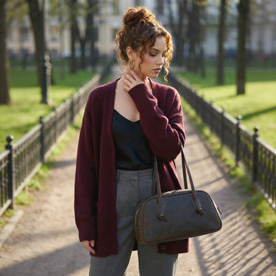 Personalized Leather Bag