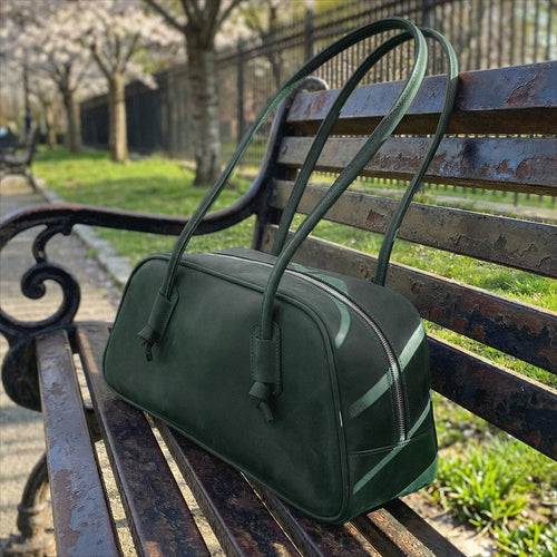 Green Leather Bag