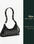Studded Shoulder Bag