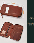 Family Passport Holder For 4 — Premium Personalized Handmade Leather Passport Holder | Pikore