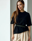 Skinny Green Belt for Dress