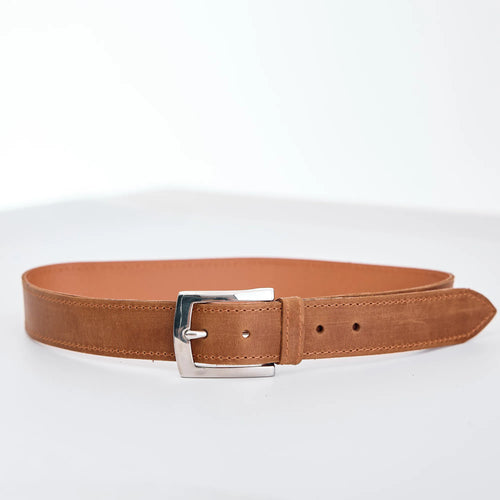 Skinny Leather Belt Womens