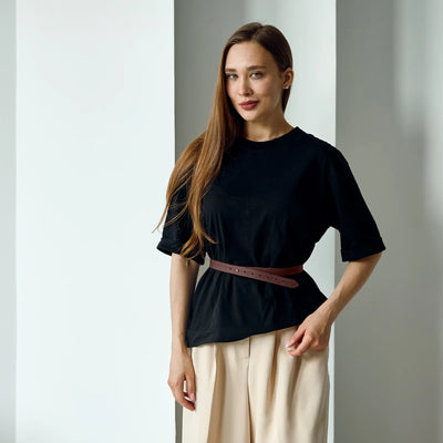 Skinny Leather Belts for Women