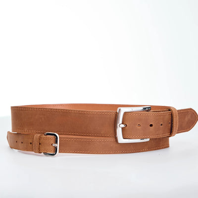 Skinny Leather Wrap Belt