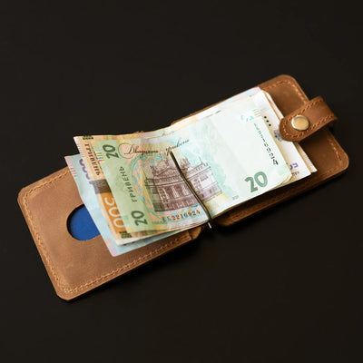Slim Wallet with Money Clip