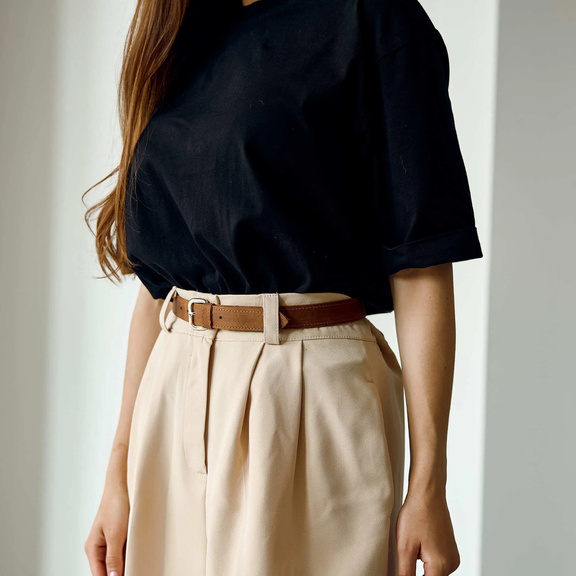 Slim Womens Belt