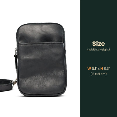 Sling Bag Size Banner