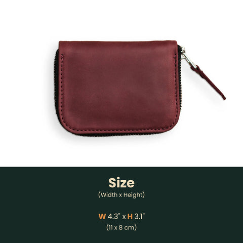 Small Zip Wallet Size Banner