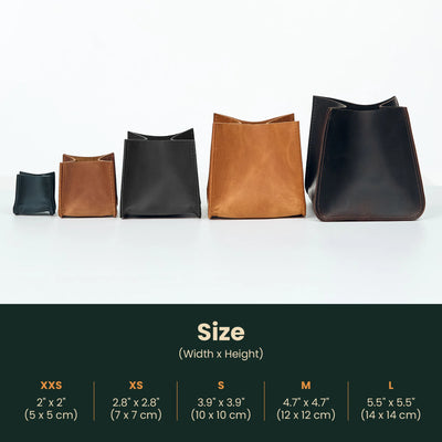 Storage Bin Size Banner