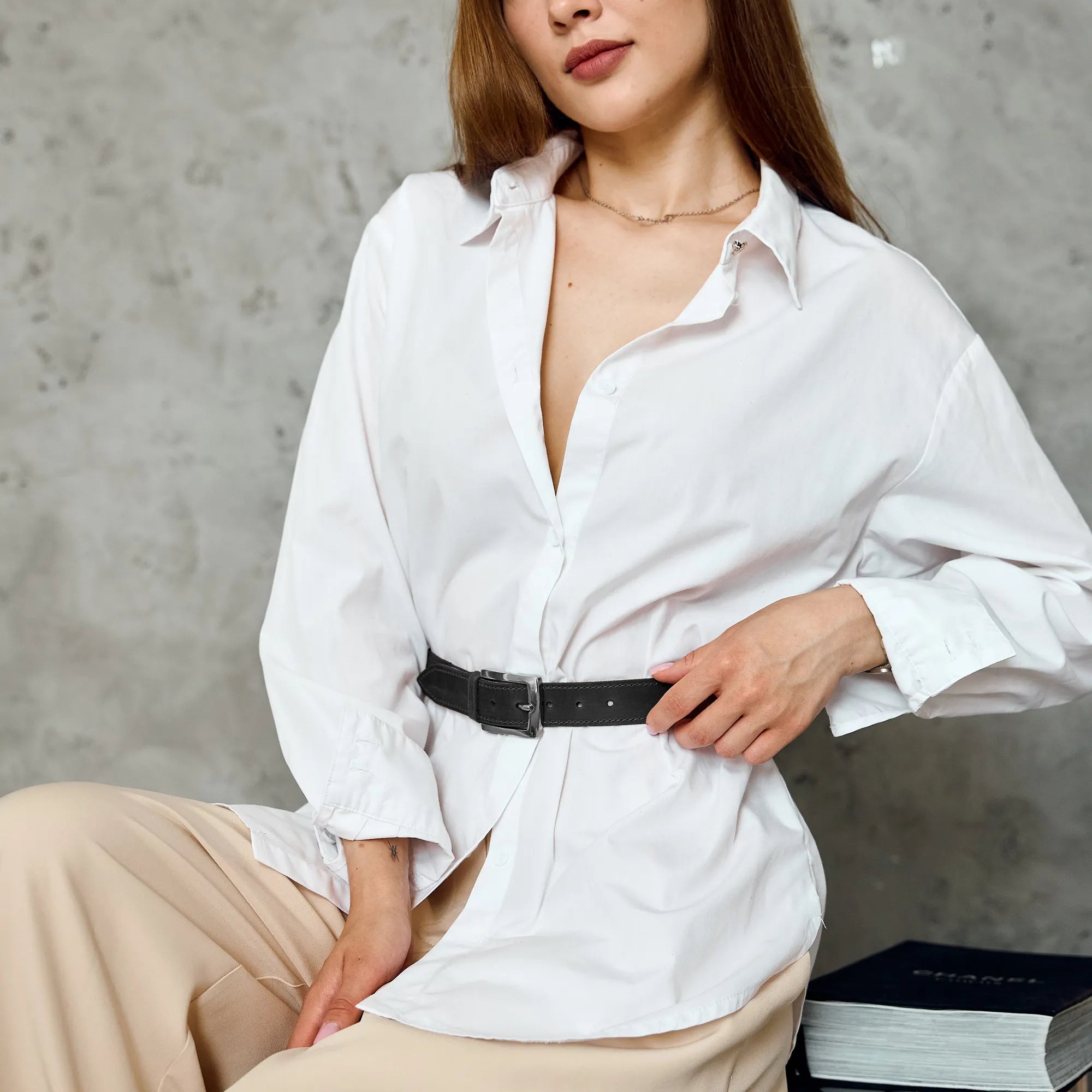Thin Black Belt