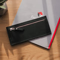 Slim Long Leather Wallet