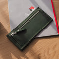 Slim Long Leather Wallet