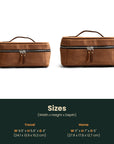 Toiletry Bag Size Banner