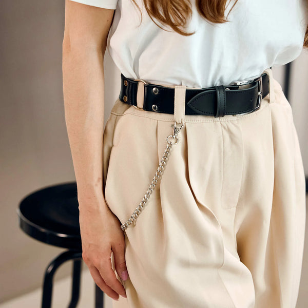 Womens Belt with Chain