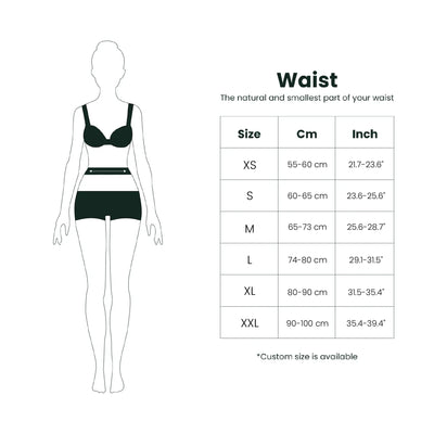 Womens Belt Size Banner