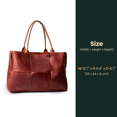 Woven Bag Size Banner