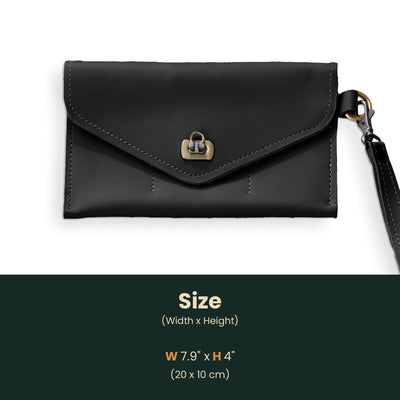 Wristlet Wallet Size Banner