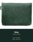 Zipper Portfolio Size Banner