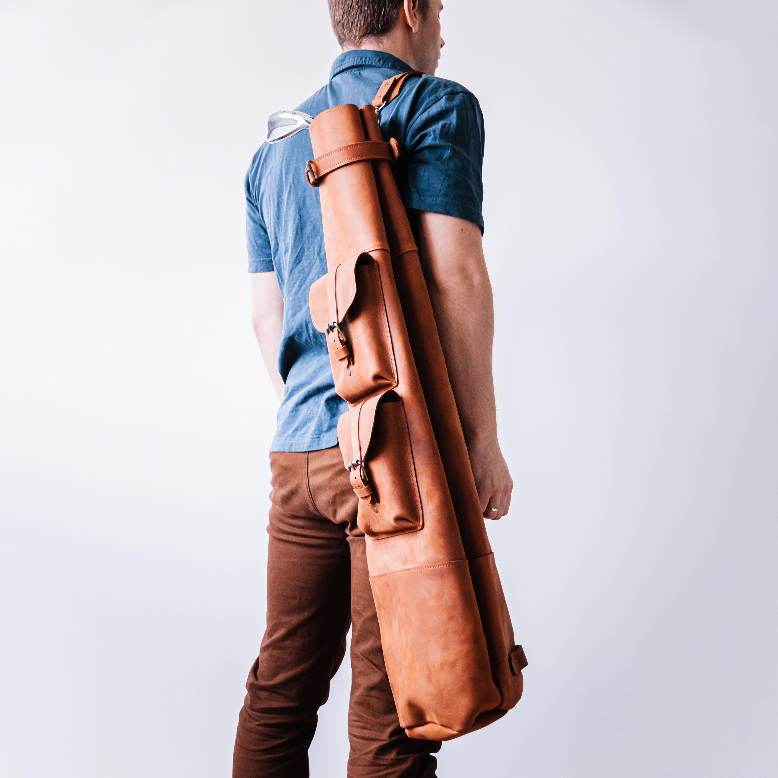 Leather Golf Bag