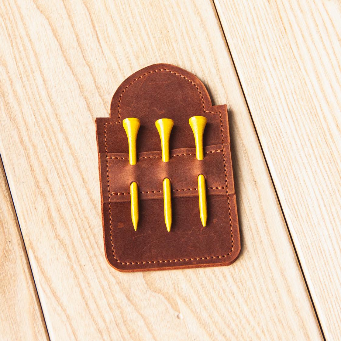 Leather golf tag - Pikore